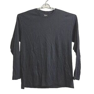 Jos. A. Bank Classic Collection XXL Black Long Sleeve Cotton T-Shirt NWT‎